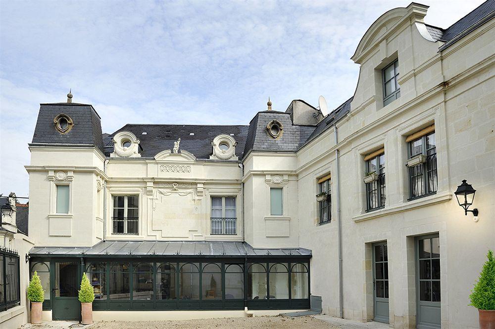 Logis Hotel Restaurant La Boule D'Or Chinon Exterior foto